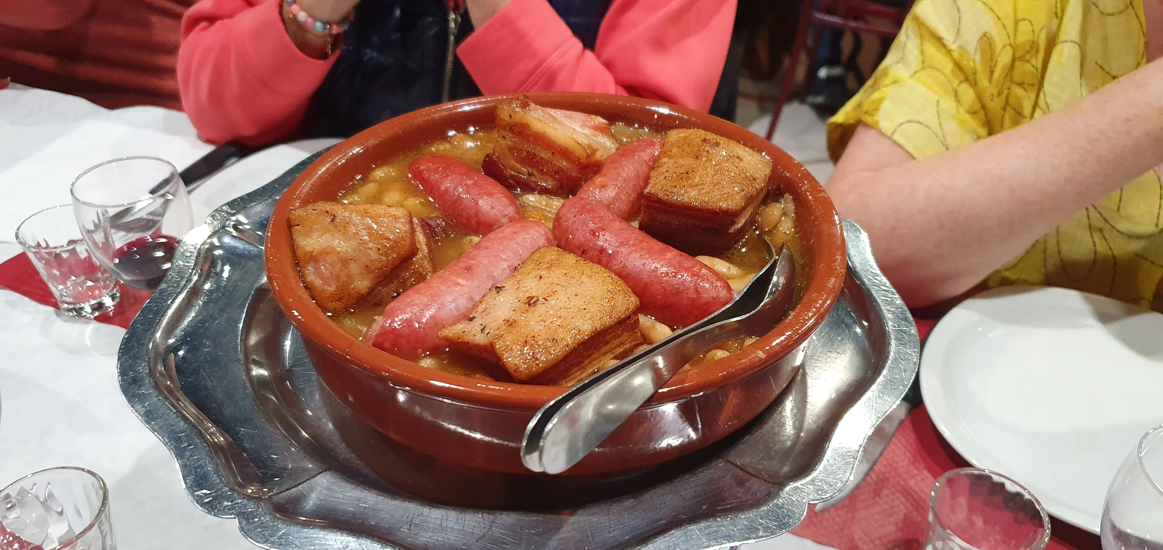 déjeuner dans la cave aux Fouées AMBOISE