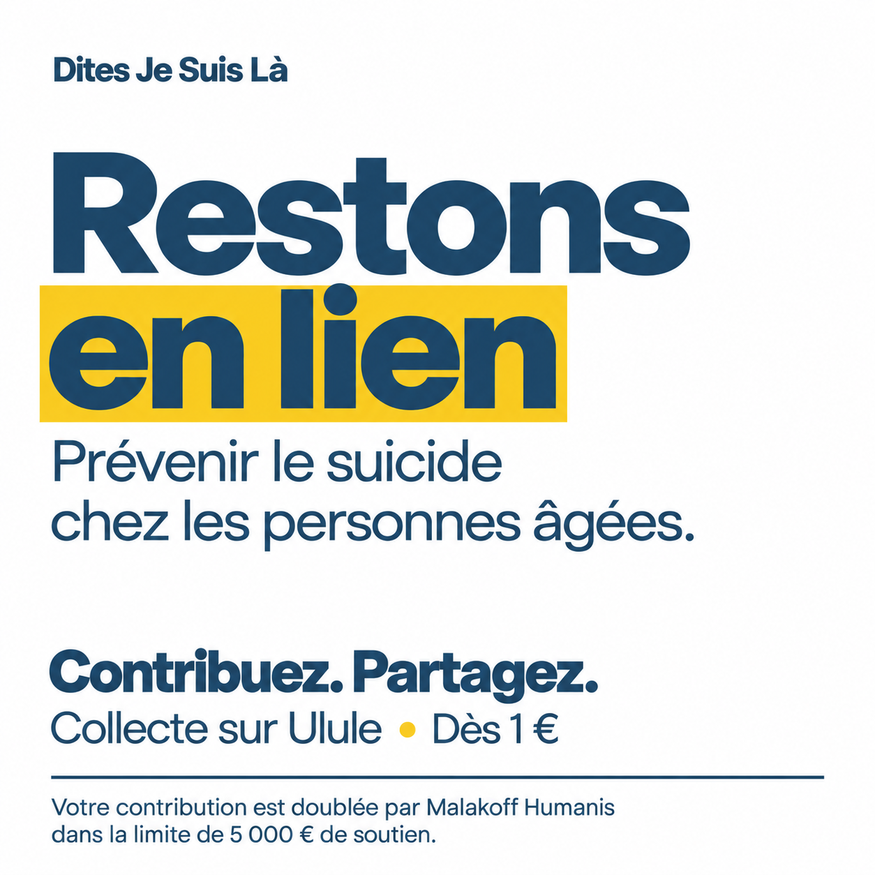 Affiche restons en lien djsl